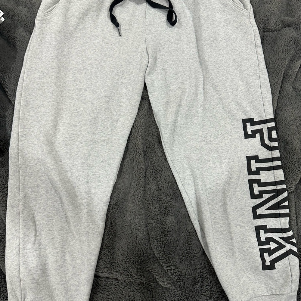 NWOT PINK gray Joggers
